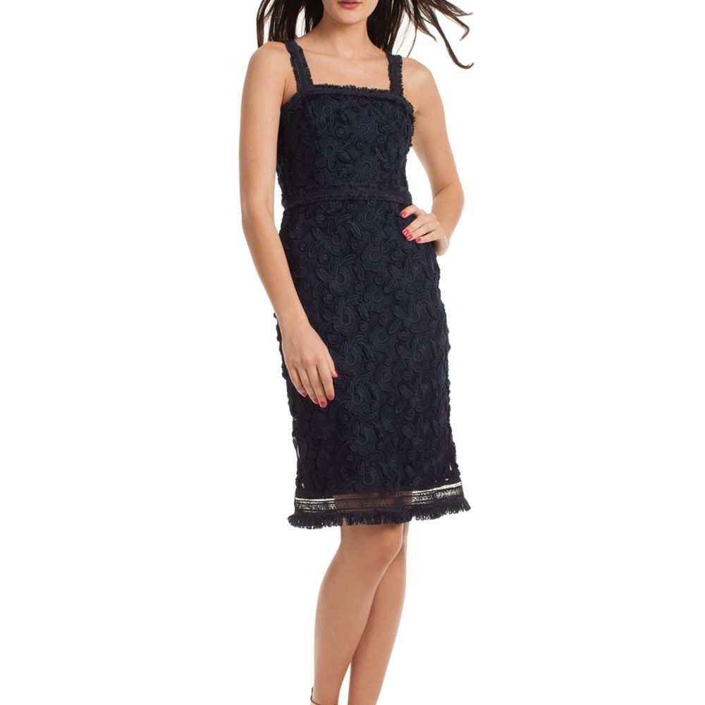 Trina Turk Energetic Sleeveless Lace Dress 10 NWT - Picture 3 of 6